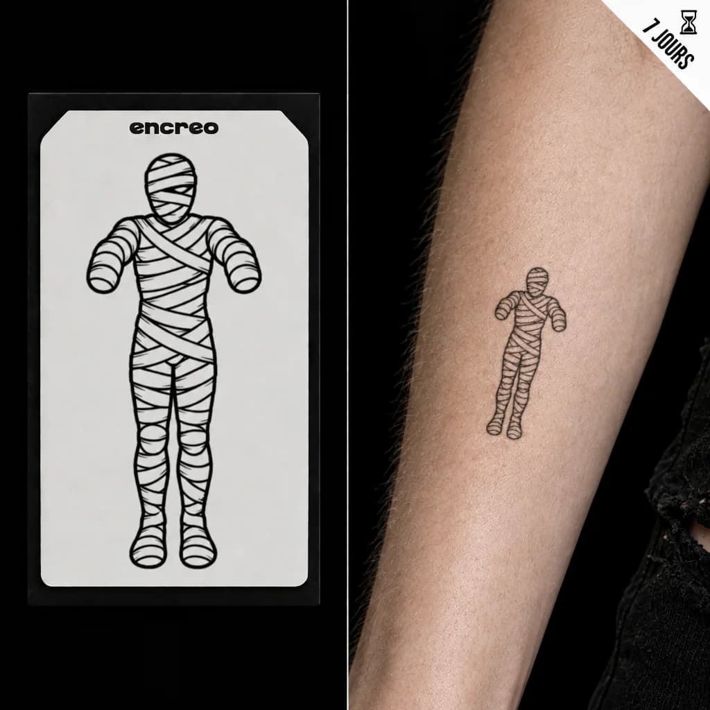 MOMIE - TATOUAGE TEMPORAIRE