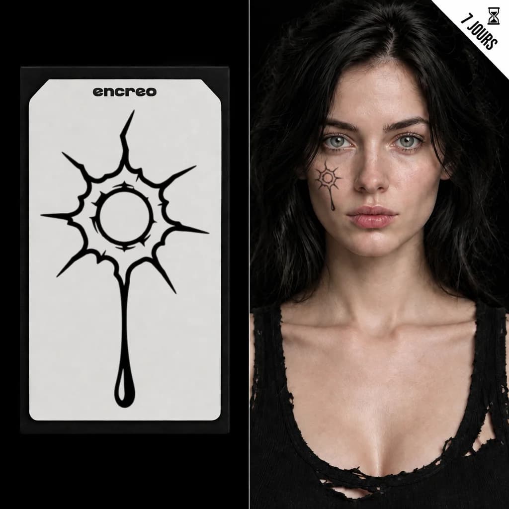 TROU DE BALLE - TATOUAGE TEMPORAIRE — visuel 1